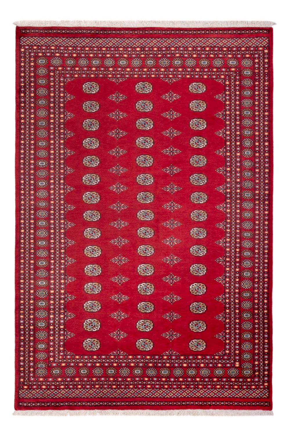 Afghan Rug - Bukhara - 304 x 206 cm - red