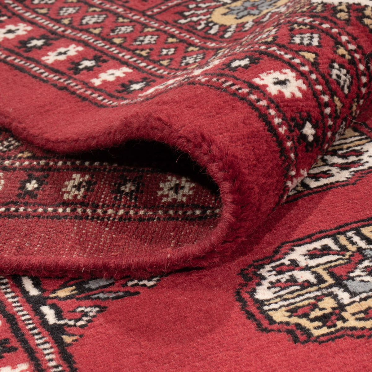 Afghan Rug - Bukhara - 313 x 207 cm - red
