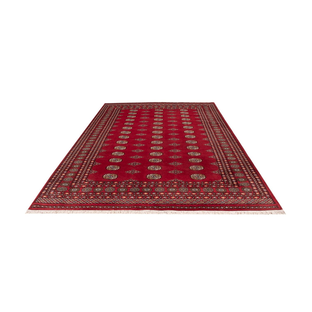 Afghan Rug - Bukhara - 314 x 202 cm - red