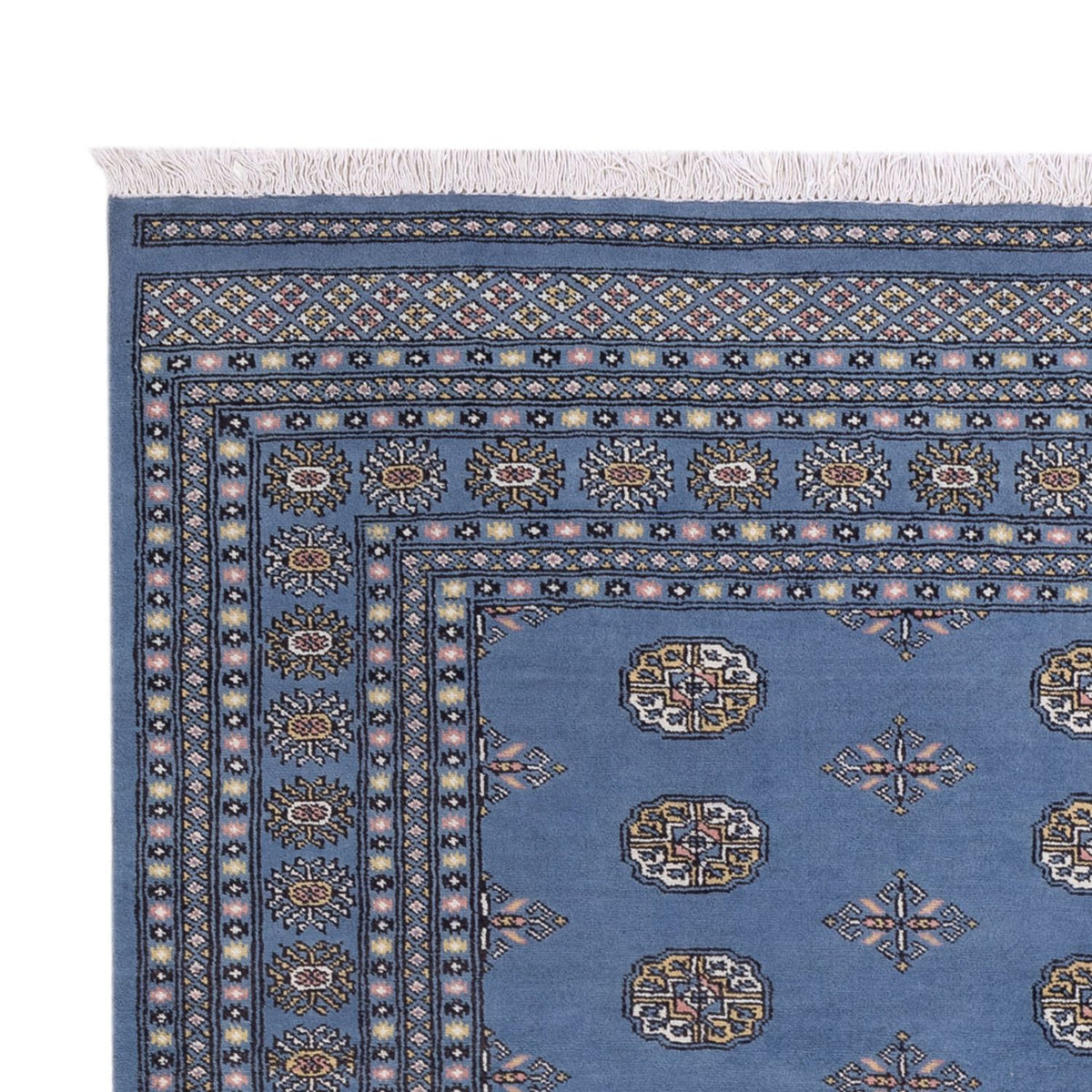 Afghan Rug - Bukhara - 308 x 206 cm - blue