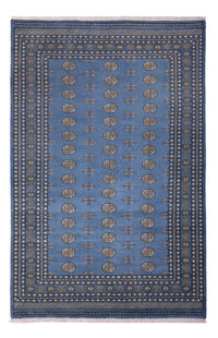 Afghan Rug - Bukhara - 315 x 207 cm - blue