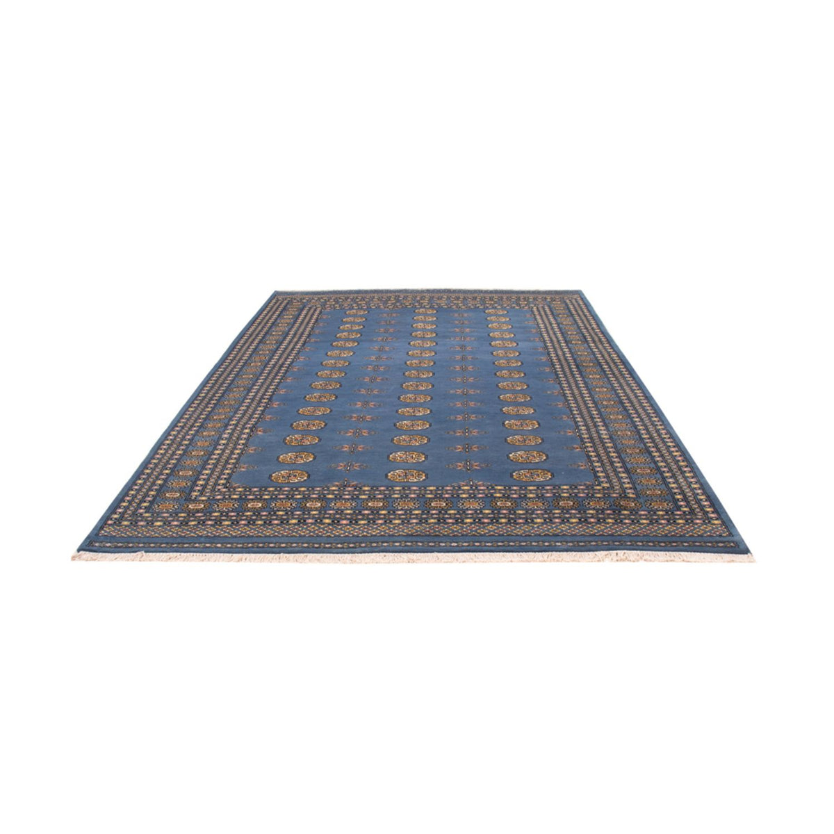 Afghan Rug - Bukhara - 315 x 207 cm - blue