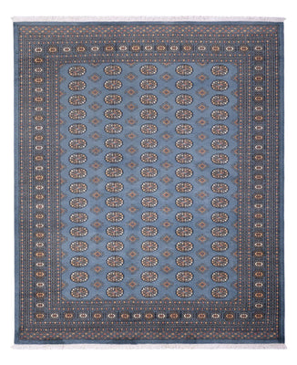 Afghan Rug - Bukhara - 305 x 249 cm - light blue