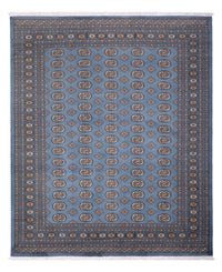 Afghan Rug - Bukhara - 305 x 249 cm - light blue