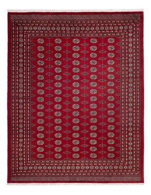 Afghan Rug - Bukhara - 309 x 246 cm - red