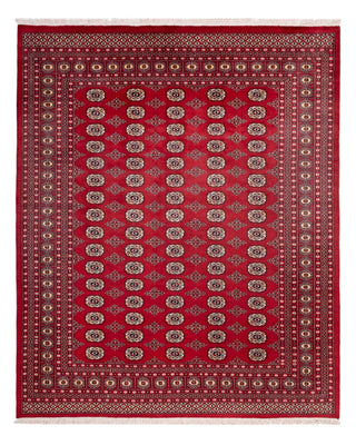 Afghan Rug - Bukhara - 305 x 244 cm - red