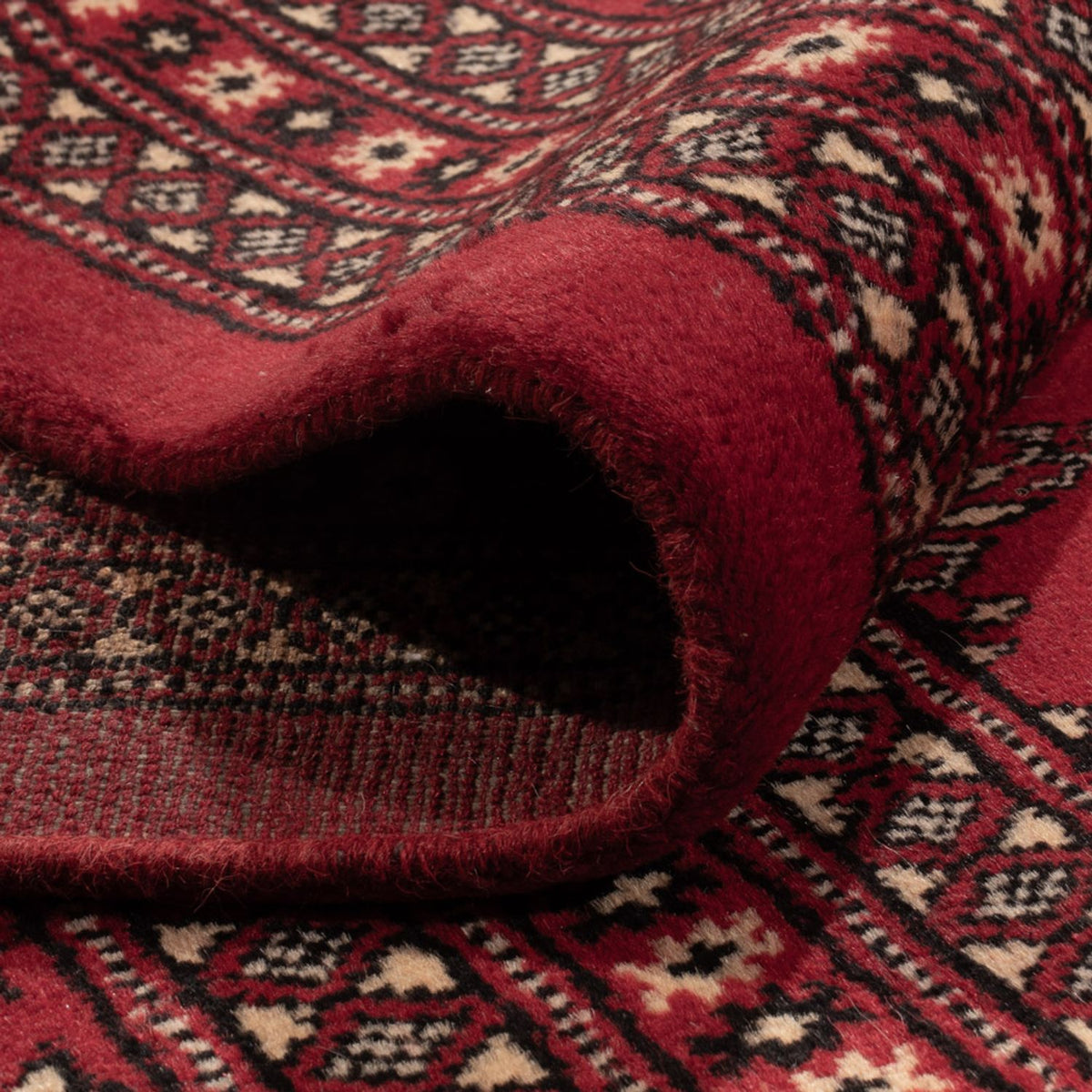 Afghan Rug - Bukhara - 309 x 248 cm - red