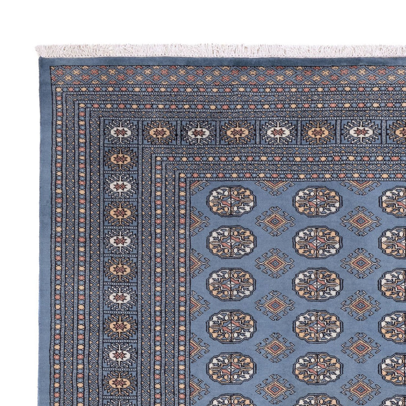 Afghan Rug - Bukhara - 309 x 248 cm - sea blue