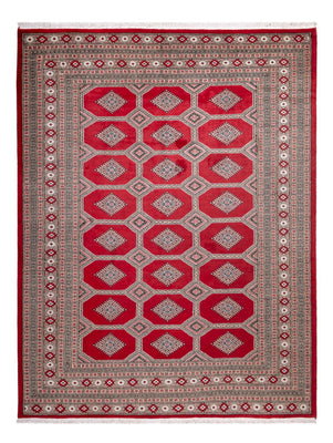 Afghan Rug - Bukhara - 287 x 220 cm - red