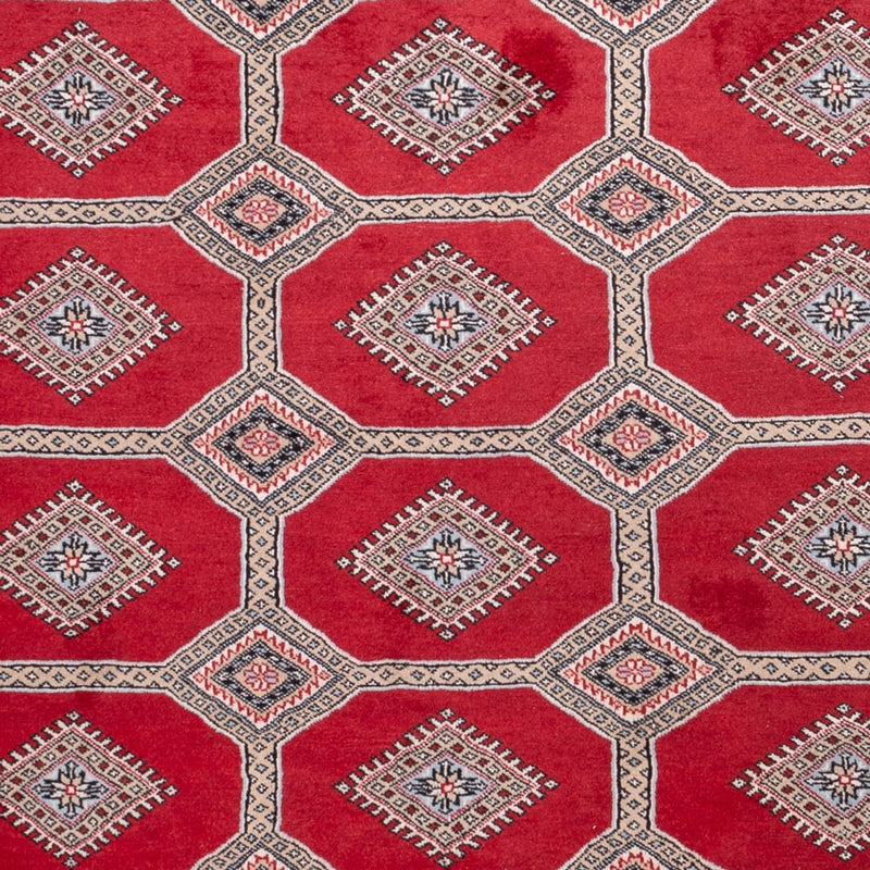Afghan Rug - Bukhara - 287 x 220 cm - red