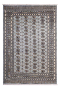 Afghan Rug - Bukhara - 310 x 207 cm - sky blue