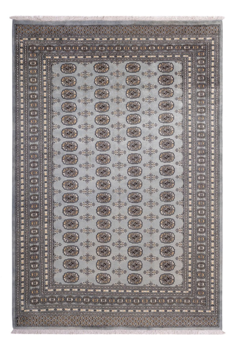 Afghan Rug - Bukhara - 310 x 207 cm - sky blue