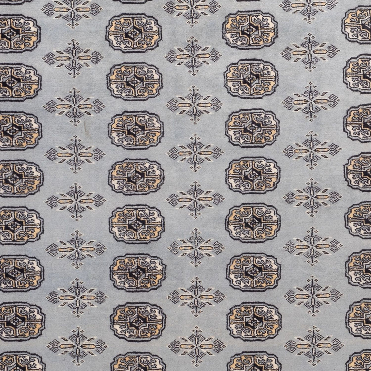 Afghan Rug - Bukhara - 310 x 207 cm - sky blue