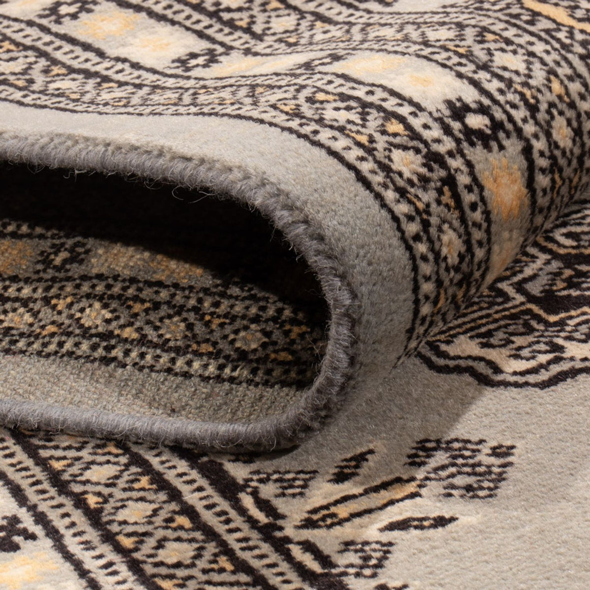 Afghan Rug - Bukhara - 310 x 207 cm - sky blue