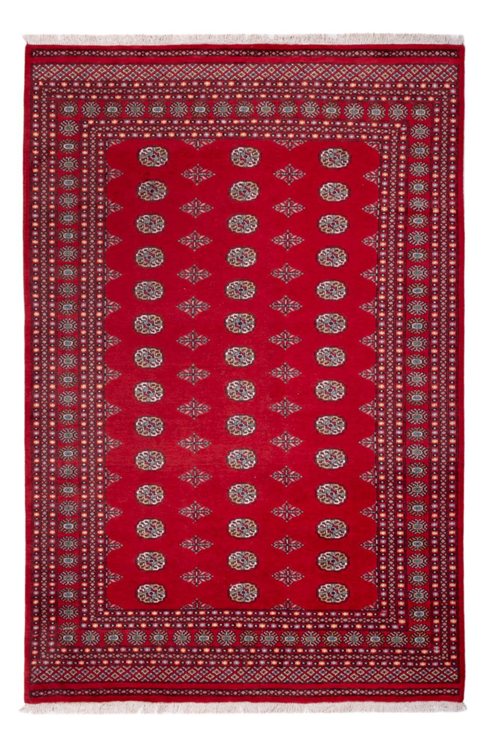 Afghan Rug - Bukhara - 303 x 205 cm - red