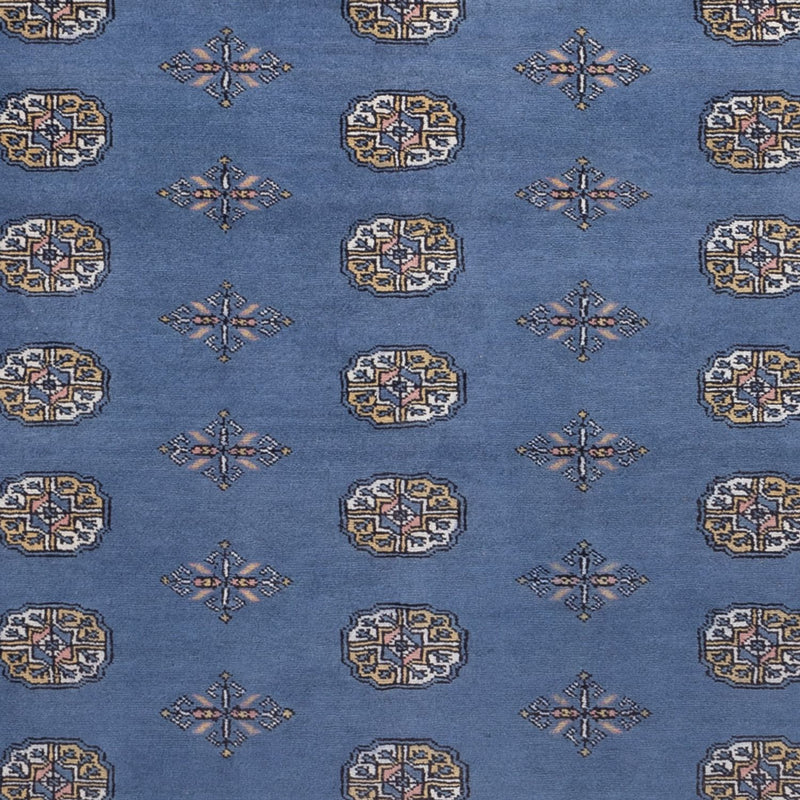 Afghan Rug - Bukhara - 305 x 203 cm - blue