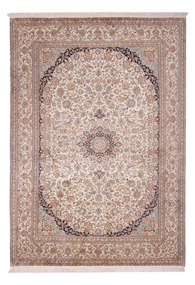 Silk Rug - Kashmir Silk - 309 x 213 cm - sand