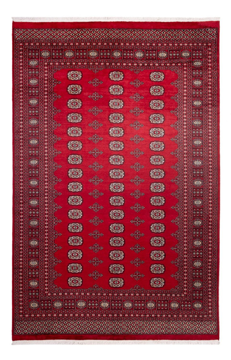 Afghan Rug - Bukhara - 306 x 197 cm - red