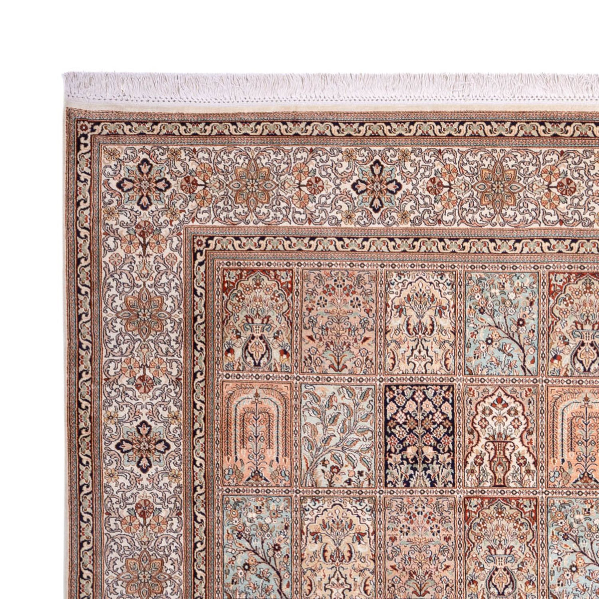 Kashmir Silk Rug 246x304cm - Oriental Rug