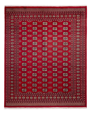 Afghan Rug - Bukhara - 301 x 245 cm - red