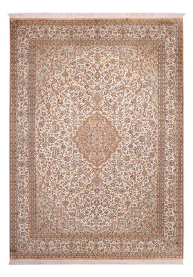 Silk Rug - Kashmir Silk - 290 x 205 cm - sand