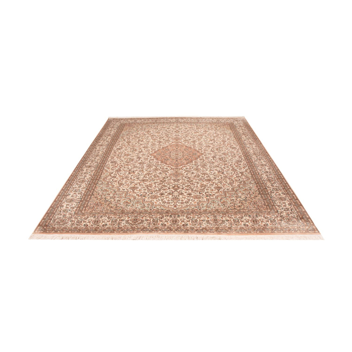 Silk Rug - Kashmir Silk - 290 x 205 cm - sand