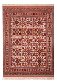 Silk Rug - Afghan Silk - 282 x 205 cm - brown