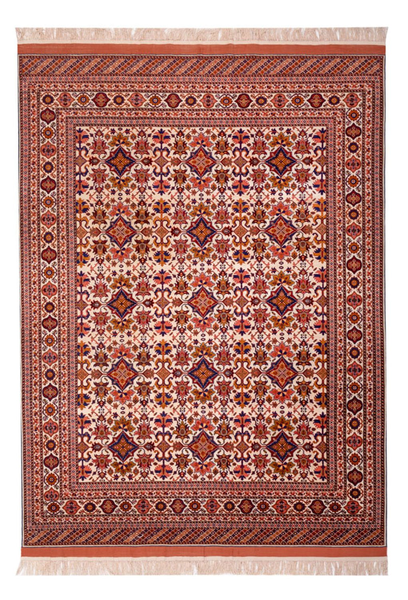Silk Rug - Afghan Silk - 282 x 205 cm - brown