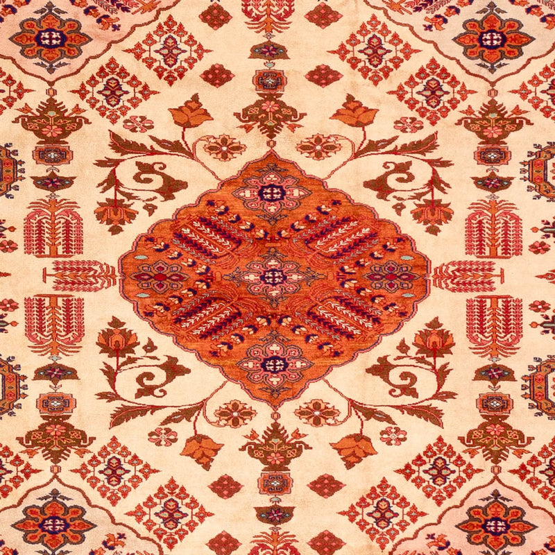 Silk Rug - Afghan Silk - 288 x 217 cm - light red