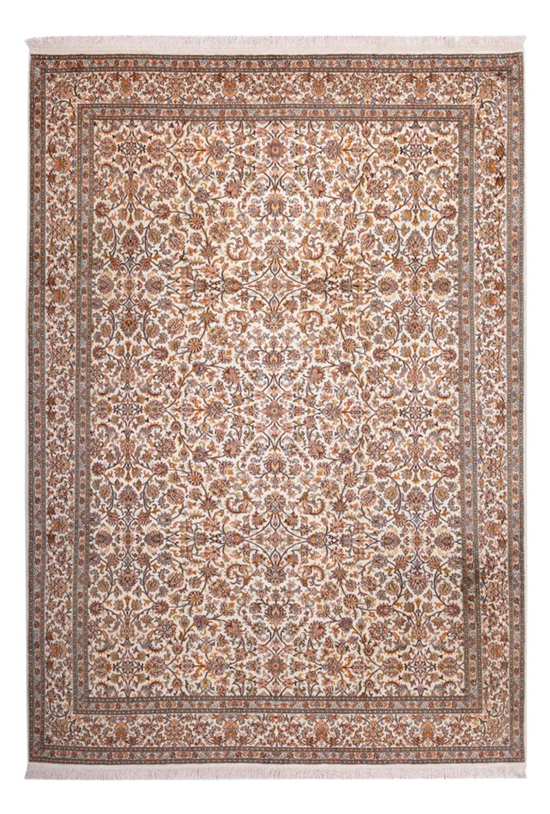 Silk Rug - Kashmir Silk - 305 x 213 cm - sand