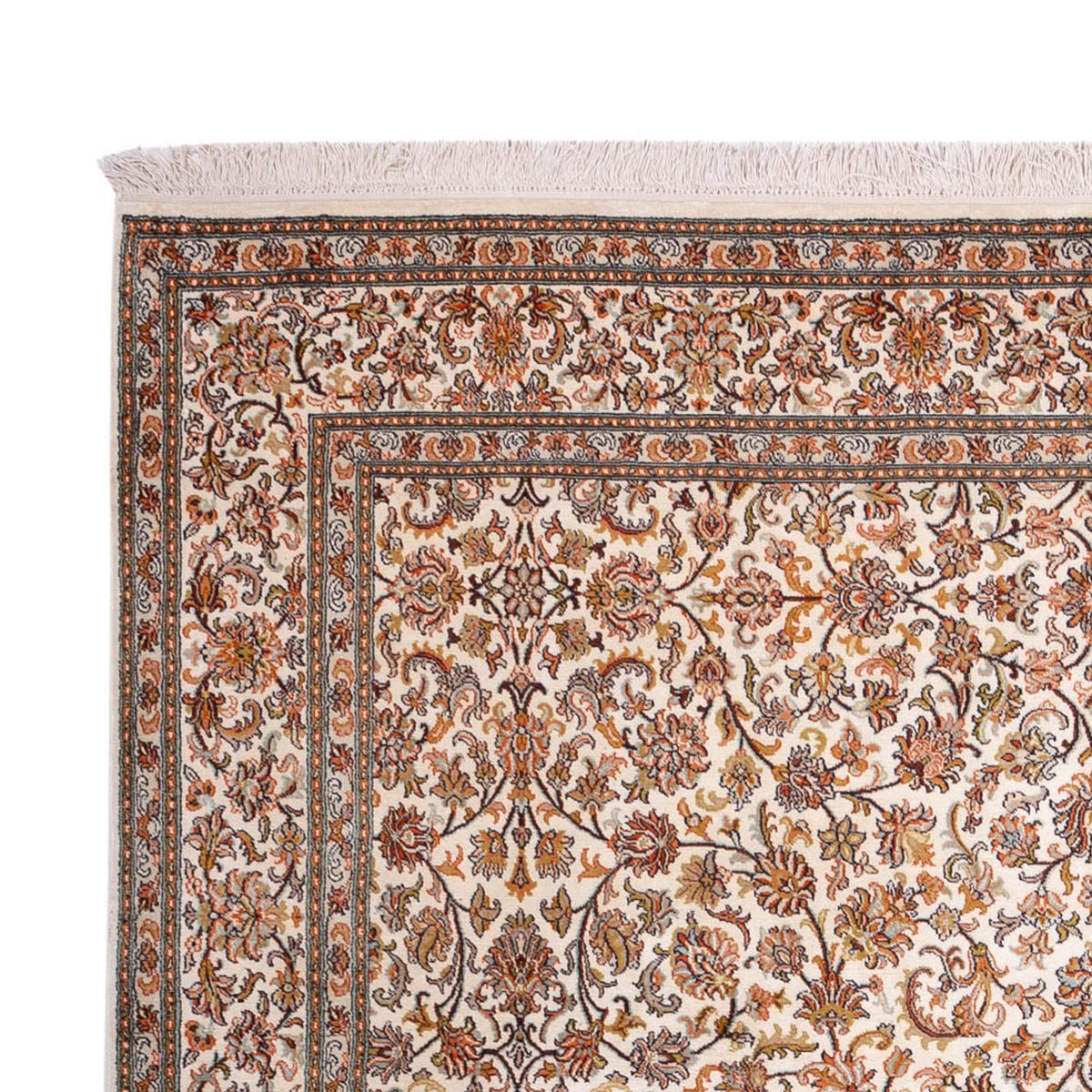 Kashmir Silk Rug 213x305cm - Oriental Rug