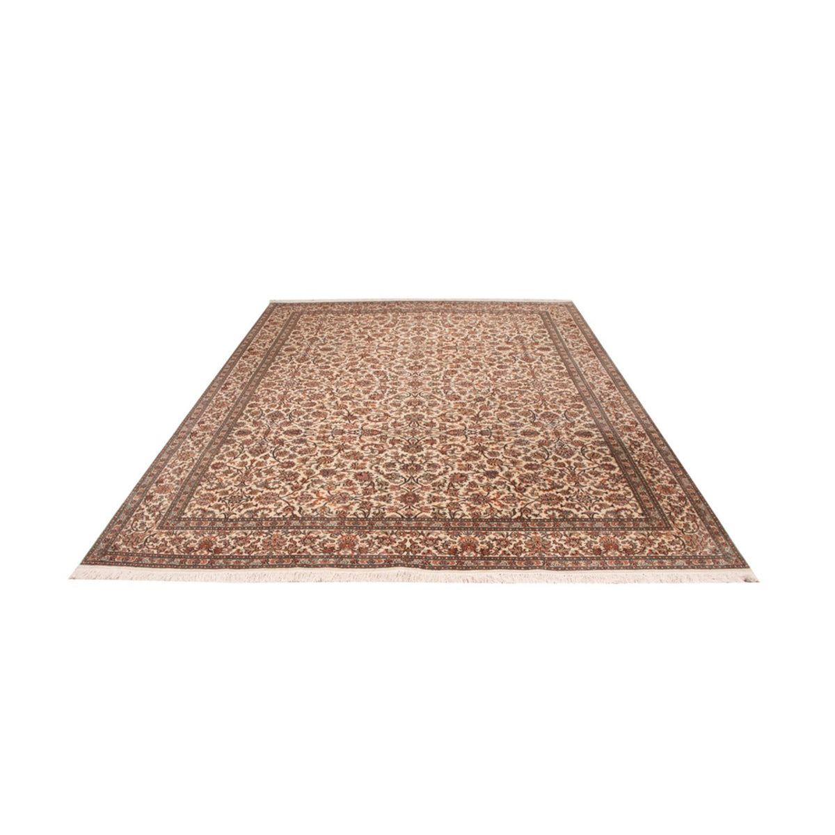 Silk Rug - Kashmir Silk - 305 x 213 cm - sand