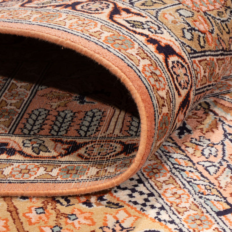 Silk Rug - Kashmir Silk - 317 x 221 cm - dark beige