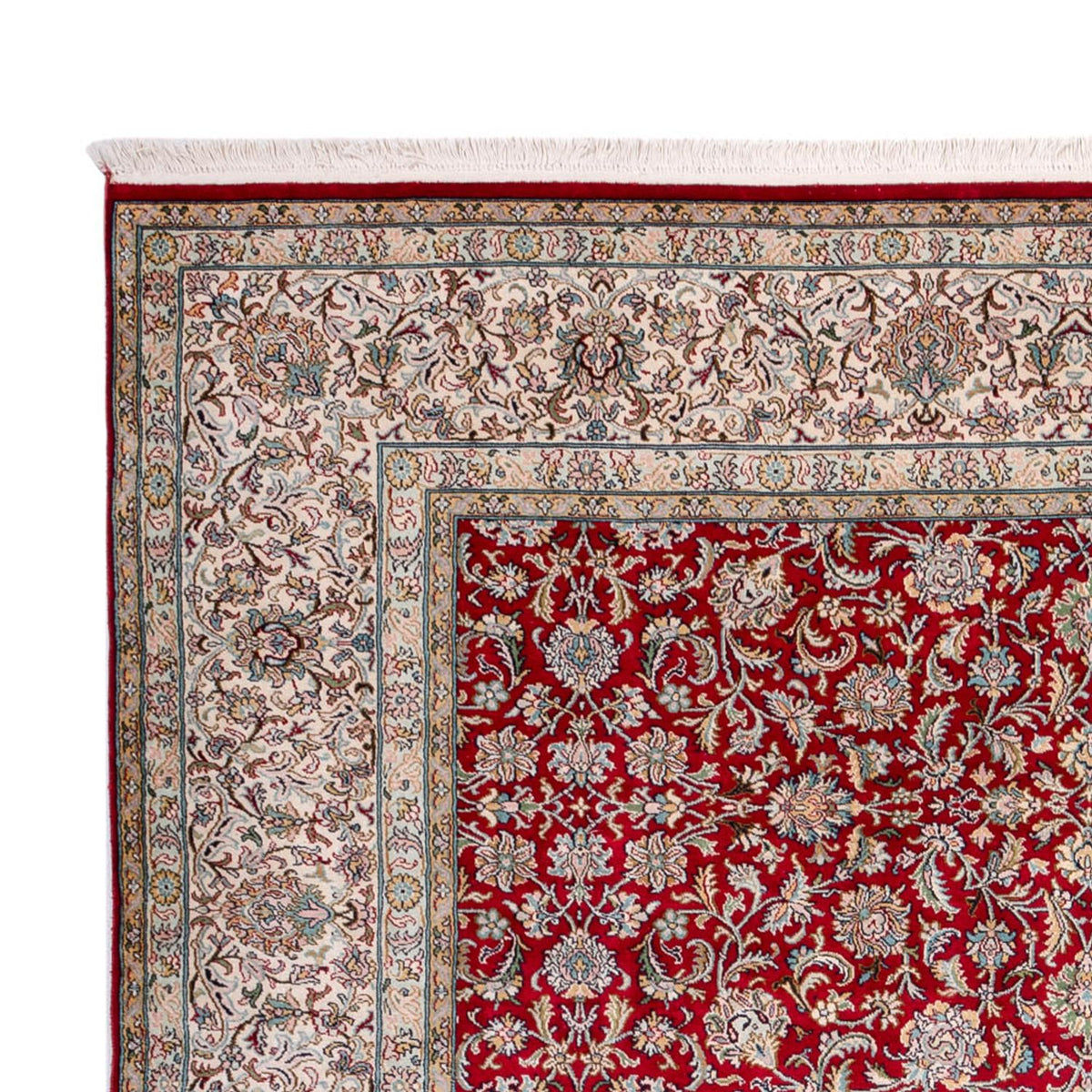 Kashmir Silk Rug 216x302cm - Oriental Rug
