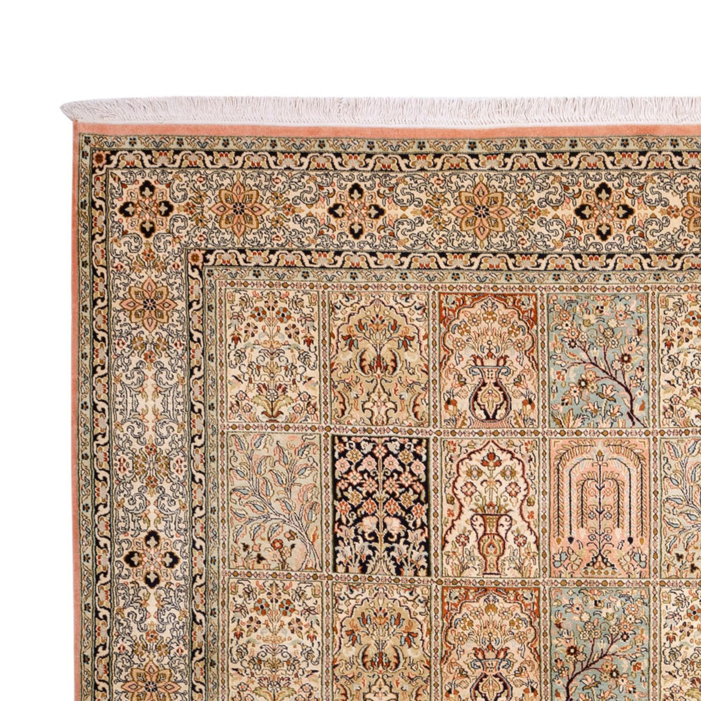 Kashmir Silk Rug 316x220cm - Oriental Rug