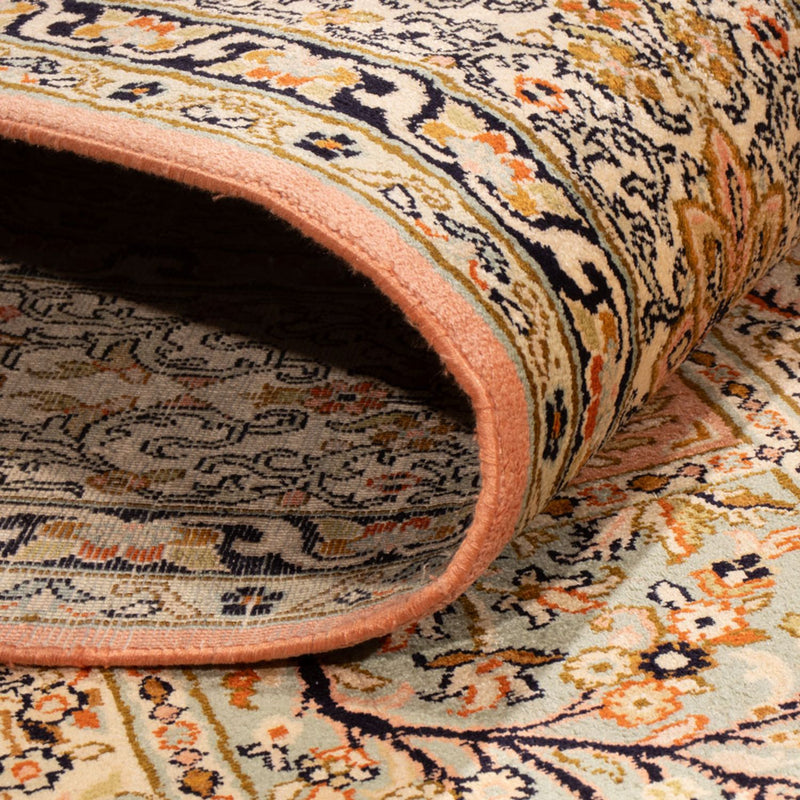 Silk Rug - Kashmir Silk - 316 x 220 cm - dark beige