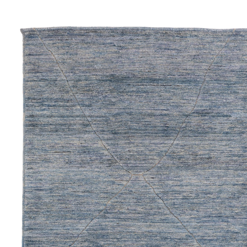 Berber Rug - 360 x 274 cm - sea blue