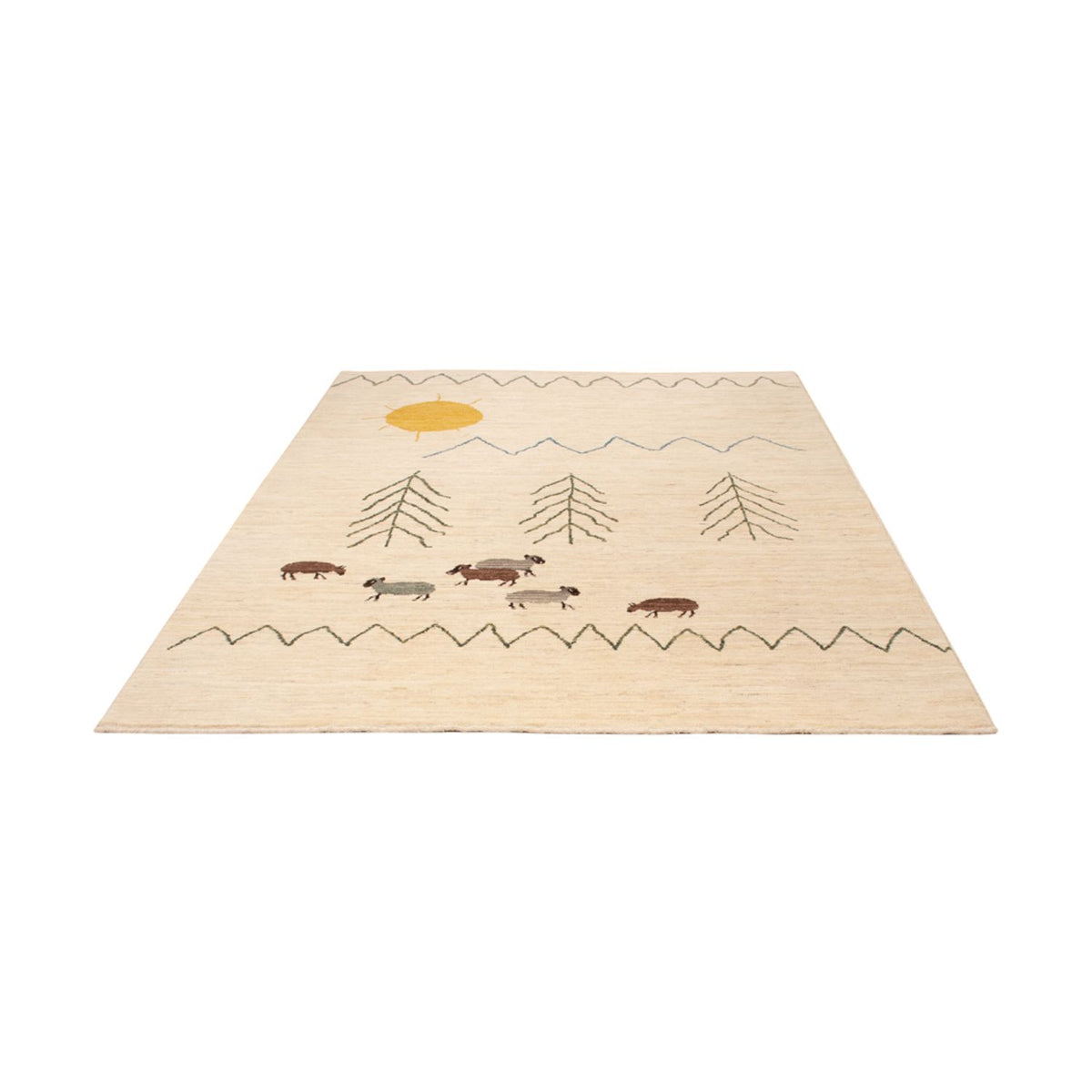 Berber Rug - 241 x 172 cm - natural