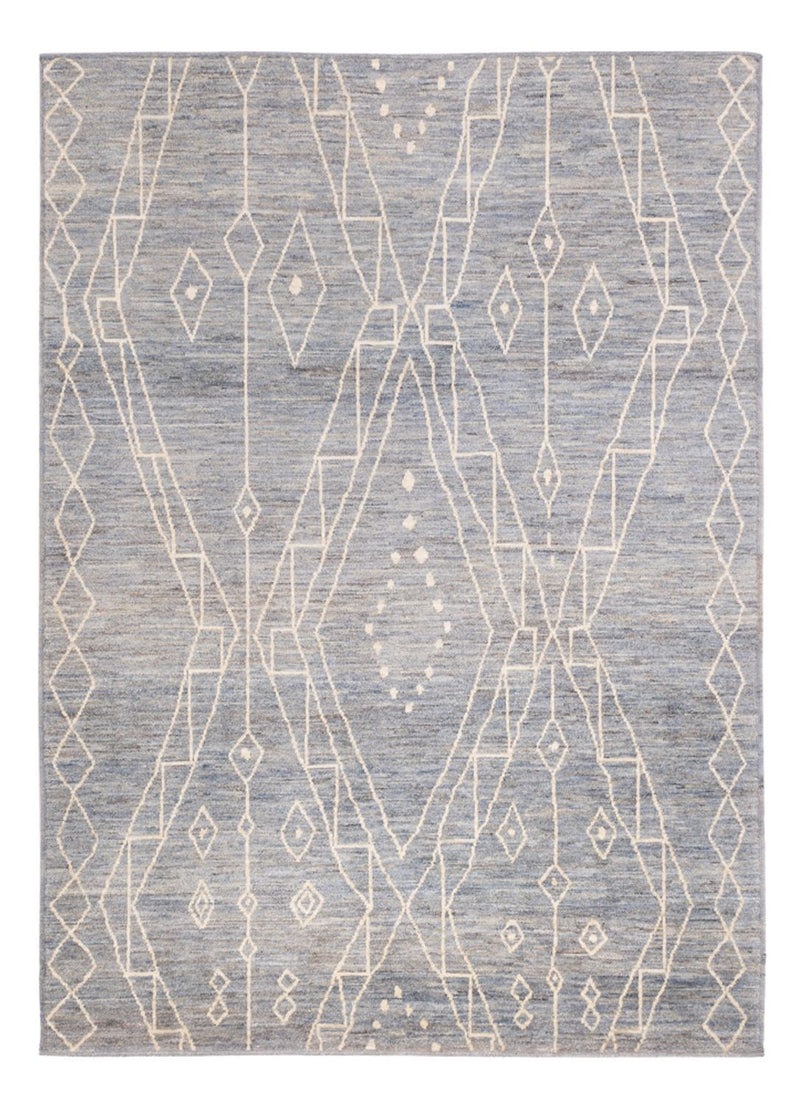 Berber Rug - 208 x 148 cm - sea blue