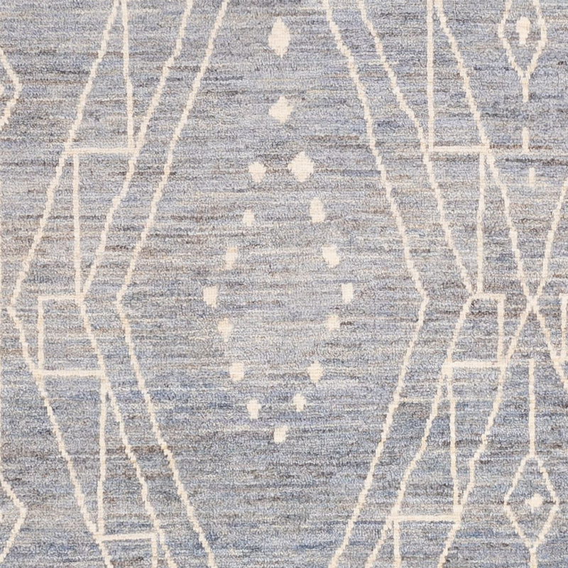 Berber Rug - 208 x 148 cm - sea blue