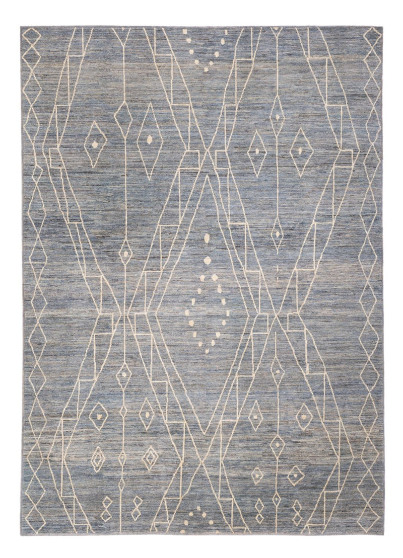 Berber Rug - 288 x 204 cm - sea blue