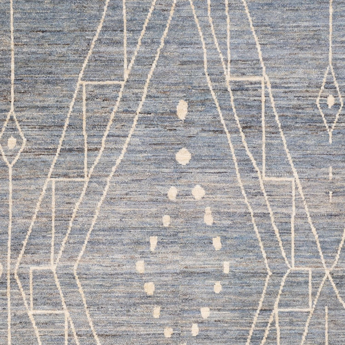 Berber Rug - 288 x 204 cm - sea blue