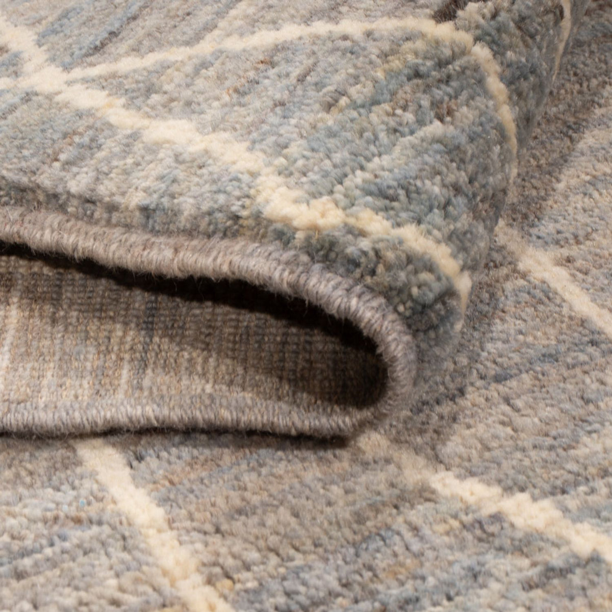 Berber Rug - 288 x 204 cm - sea blue