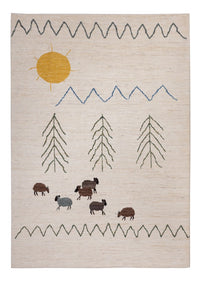 Berber Rug - 286 x 203 cm - natural