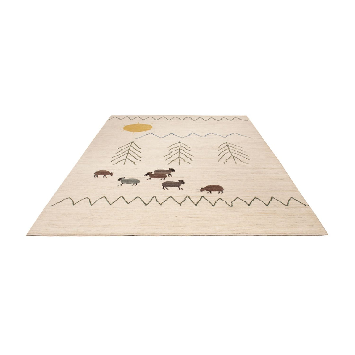 Berber Rug - 286 x 203 cm - natural