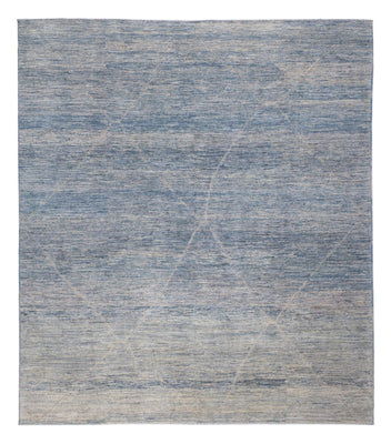 Berber Rug - 298 x 258 cm - sea blue
