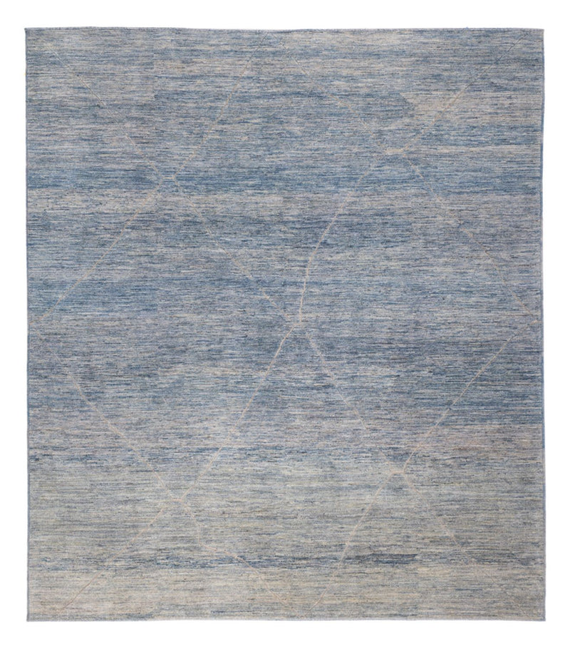 Berber Rug - 298 x 258 cm - sea blue