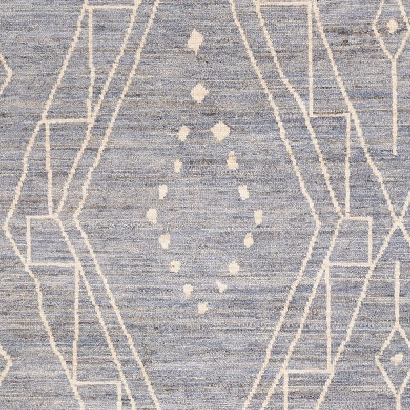 Berber Rug - 245 x 173 cm - sea blue