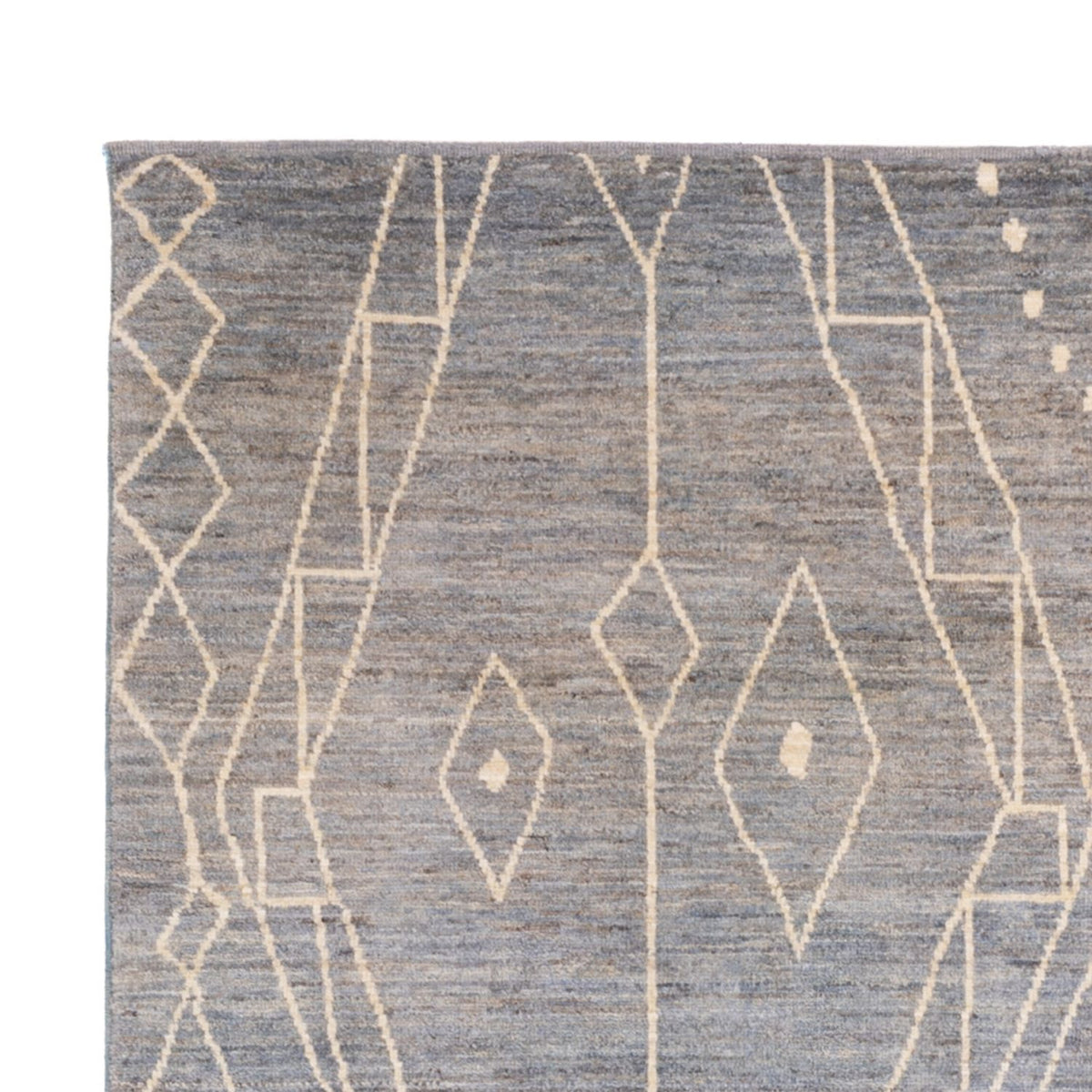 Berber Rug - 245 x 173 cm - sea blue