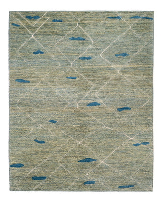 Berber Rug - 199 x 160 cm - light green